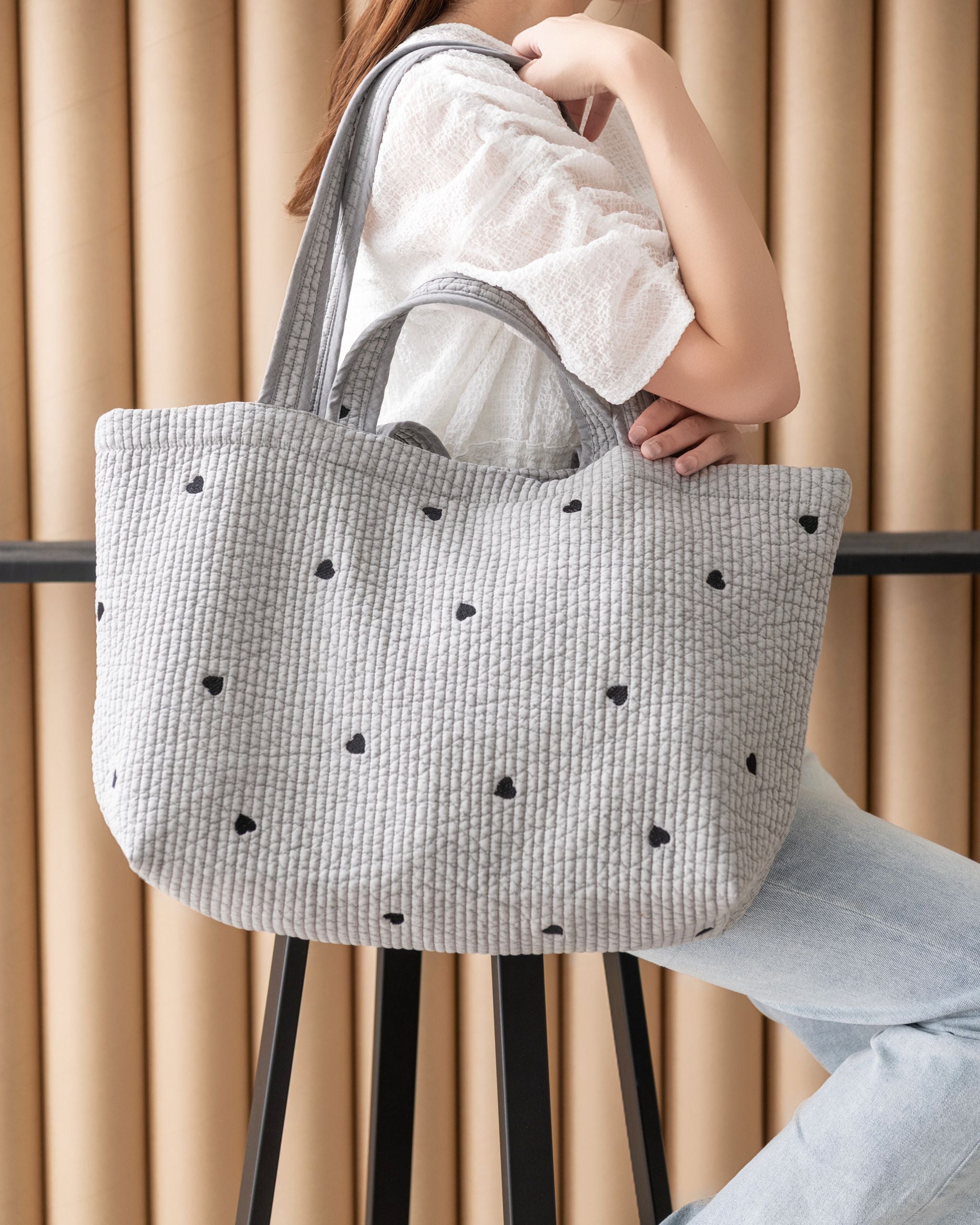 Petit heart nubi bag large(ﾌﾟﾃｨ ﾊｰﾄﾗｰｼﾞ)
