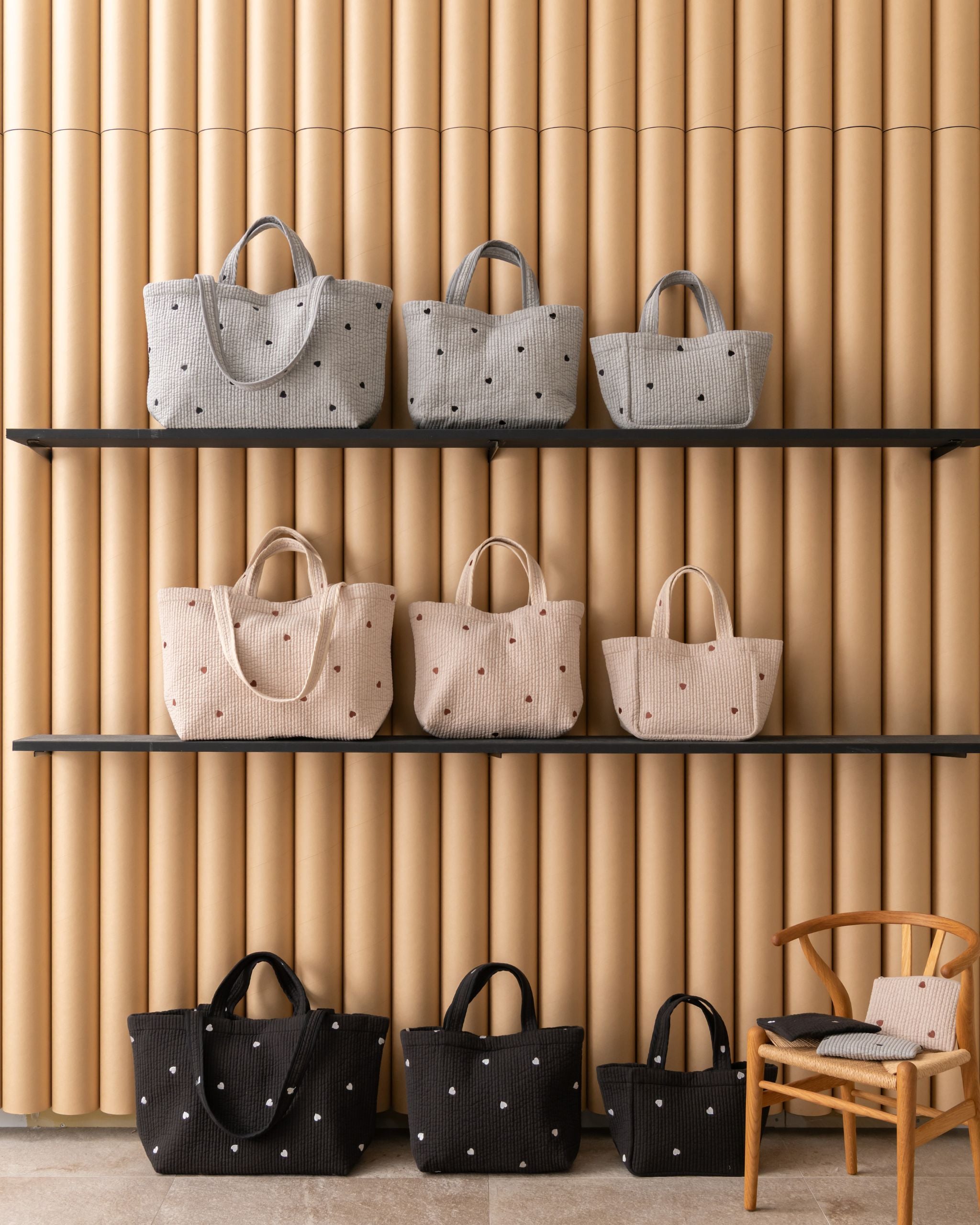 Petit heart nubi bag large(ﾌﾟﾃｨ ﾊｰﾄﾗｰｼﾞ)