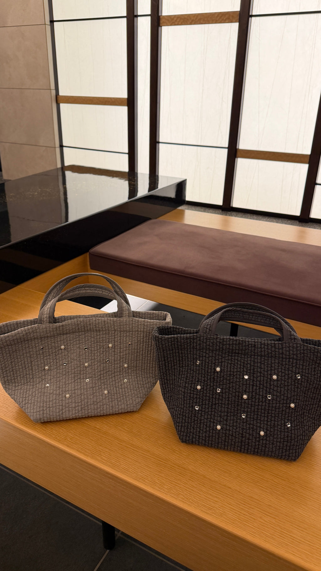 Pearl étoile nubi bag (ﾊﾟｰﾙｴﾄﾜｰﾙ)