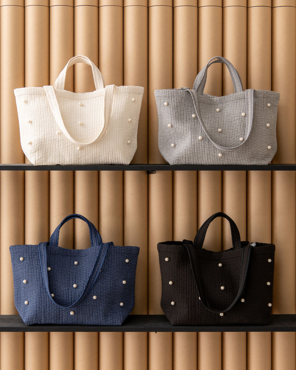 Perle nubi tote bag Grand(ﾊﾟｰﾙﾄｰﾄｸﾞﾗﾝﾄﾞ)