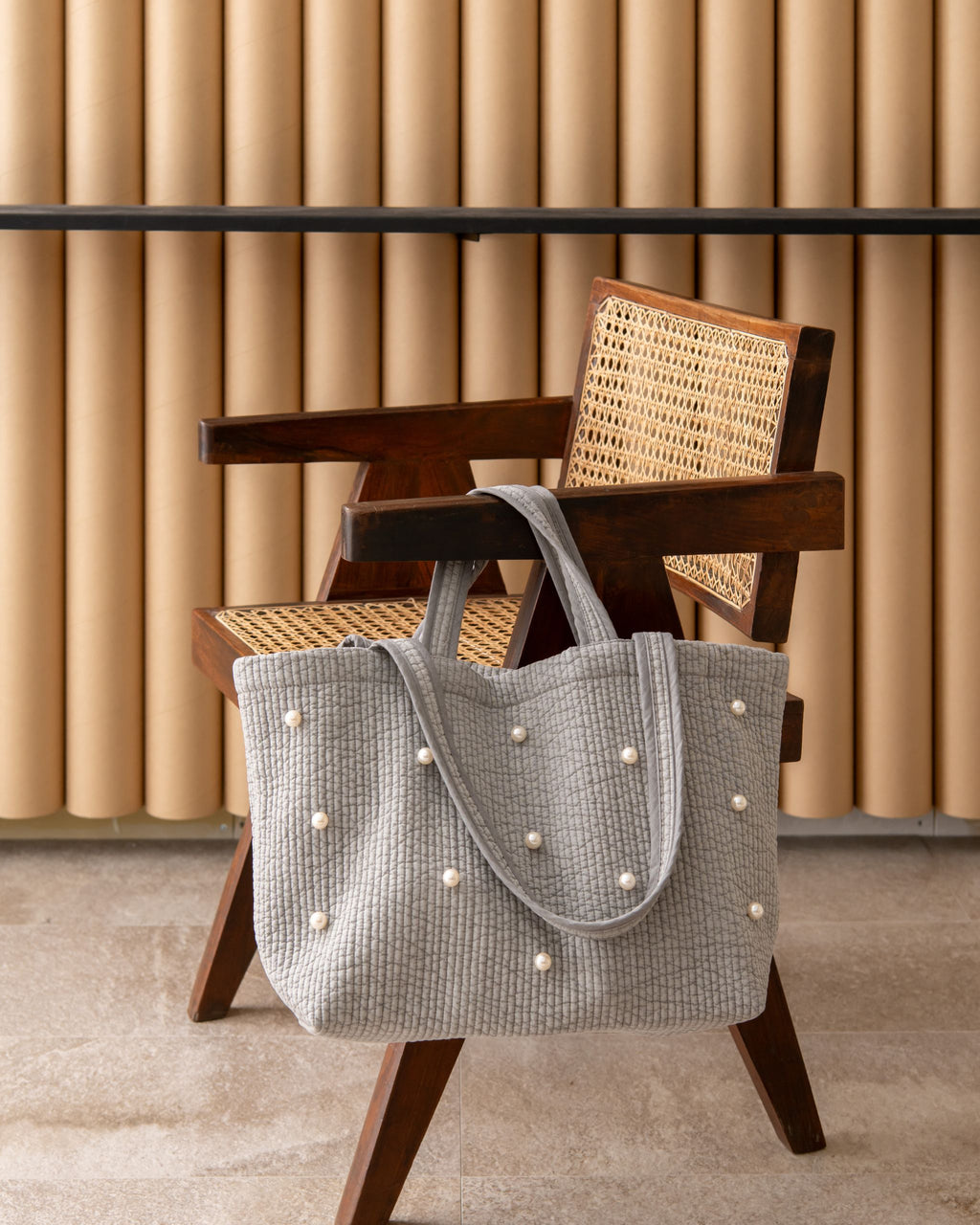 Perle nubi tote bag Grand(ﾊﾟｰﾙﾄｰﾄｸﾞﾗﾝﾄﾞ)