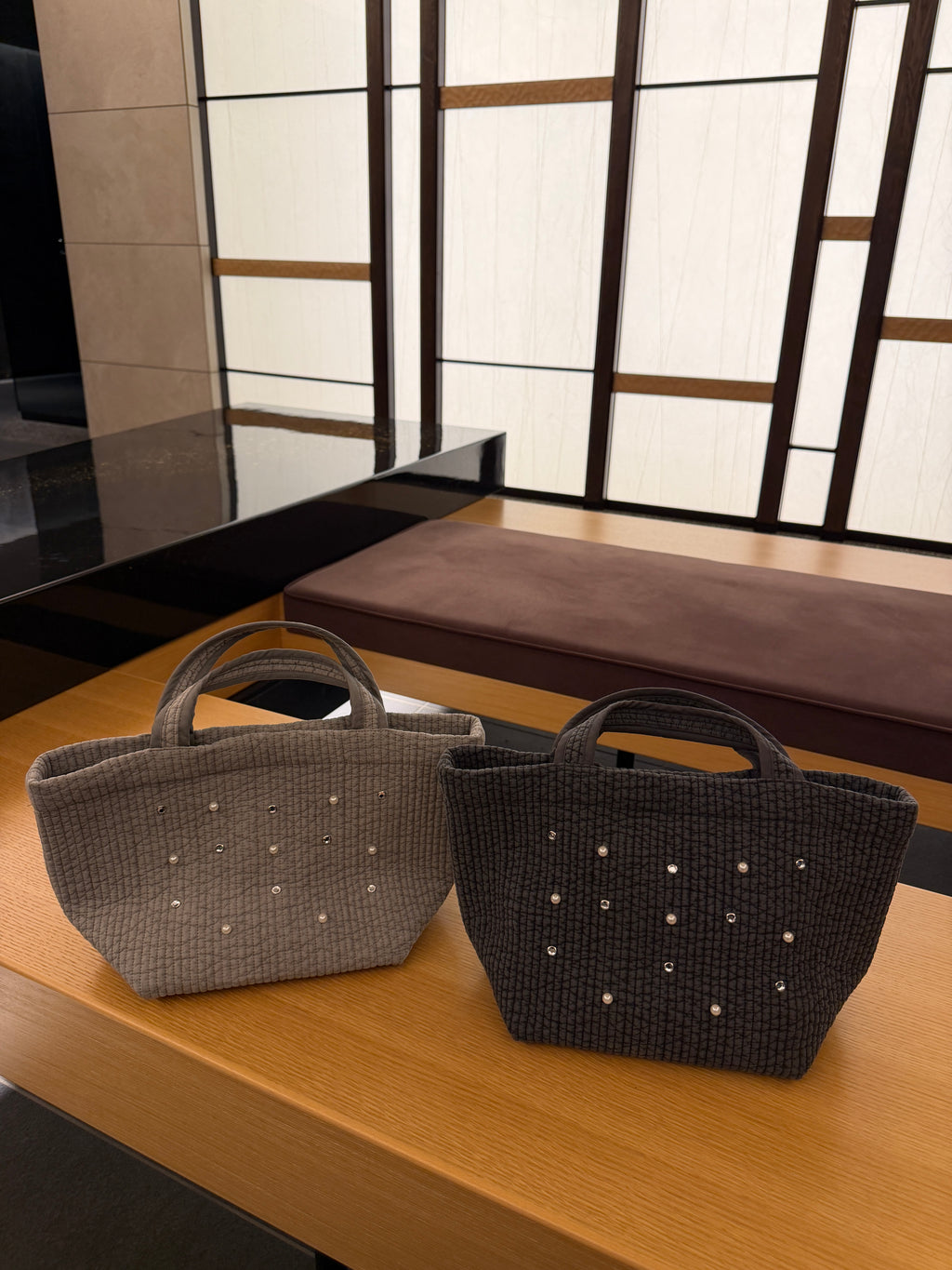 Pearl étoile nubi bag (ﾊﾟｰﾙｴﾄﾜｰﾙ)