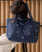 Perle nubi tote bag Grand(ﾊﾟｰﾙﾄｰﾄｸﾞﾗﾝﾄﾞ)