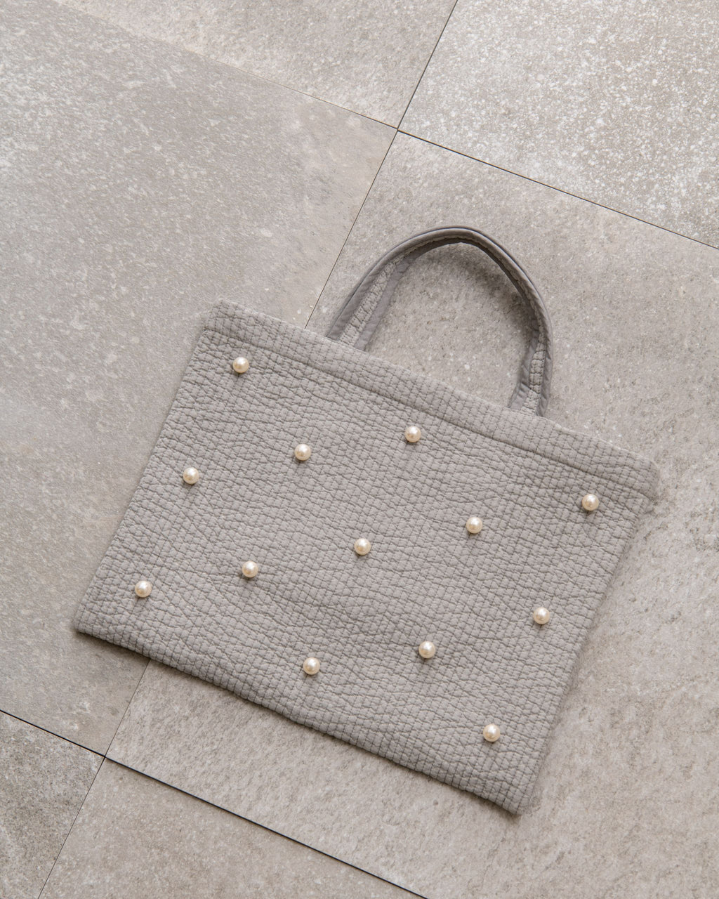 Perle nubi tote bag petit (ﾊﾟｰﾙﾄｰﾄﾌﾟﾃｨ)