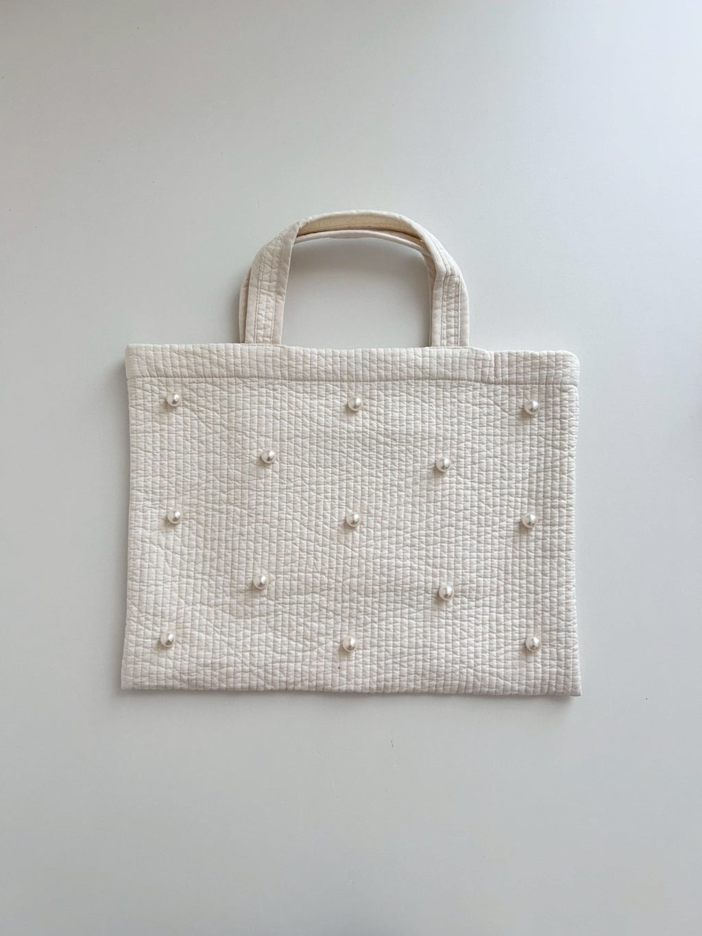Perle nubi tote bag petit (ﾊﾟｰﾙﾄｰﾄﾌﾟﾃｨ)