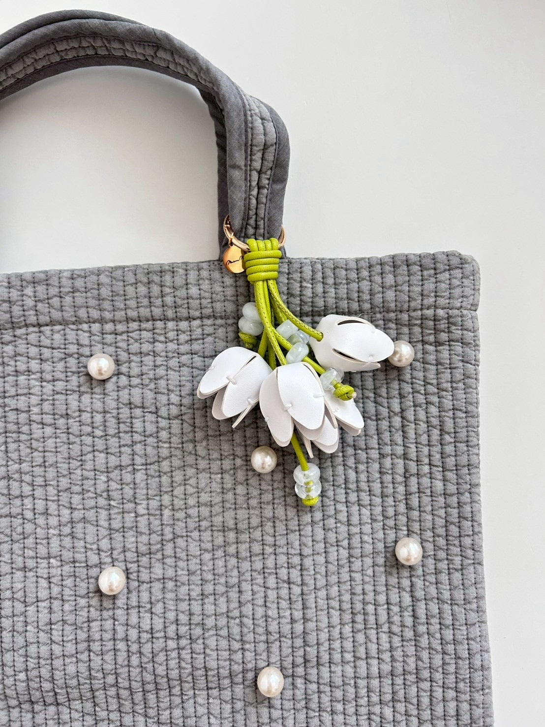 Perle nubi tote bag petit (ﾊﾟｰﾙﾄｰﾄﾌﾟﾃｨ)