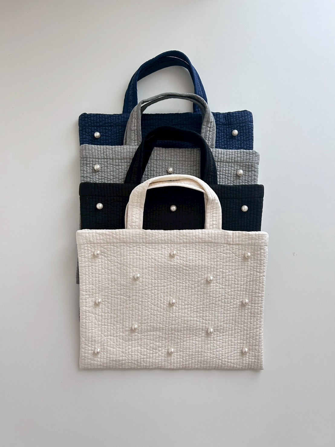 Perle nubi tote bag petit (ﾊﾟｰﾙﾄｰﾄﾌﾟﾃｨ)