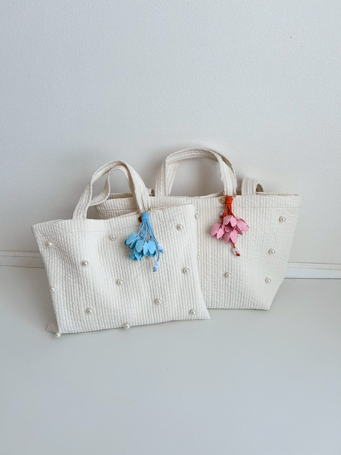 Perle nubi tote bag petit (ﾊﾟｰﾙﾄｰﾄﾌﾟﾃｨ)