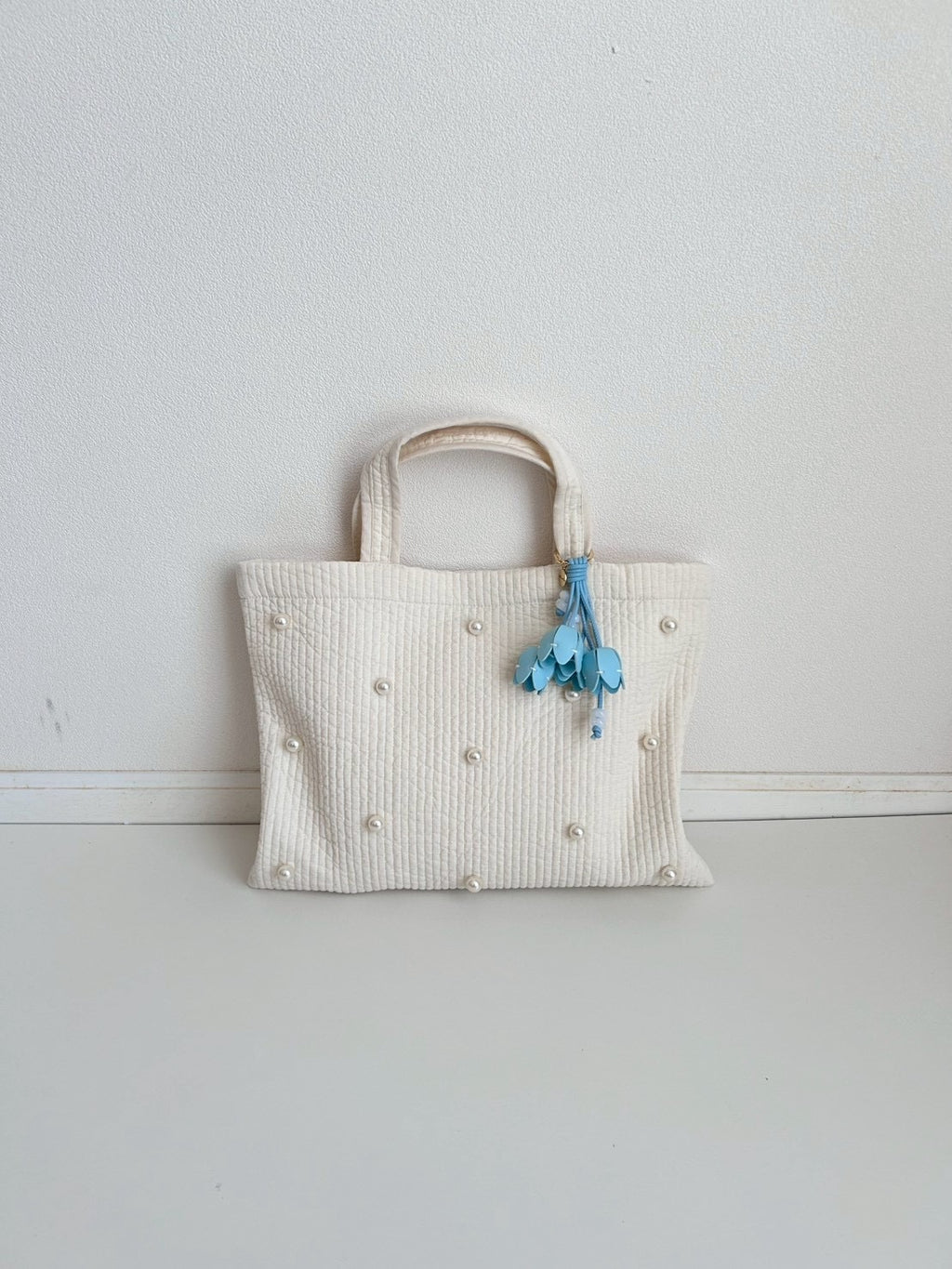 Perle nubi tote bag petit (ﾊﾟｰﾙﾄｰﾄﾌﾟﾃｨ)
