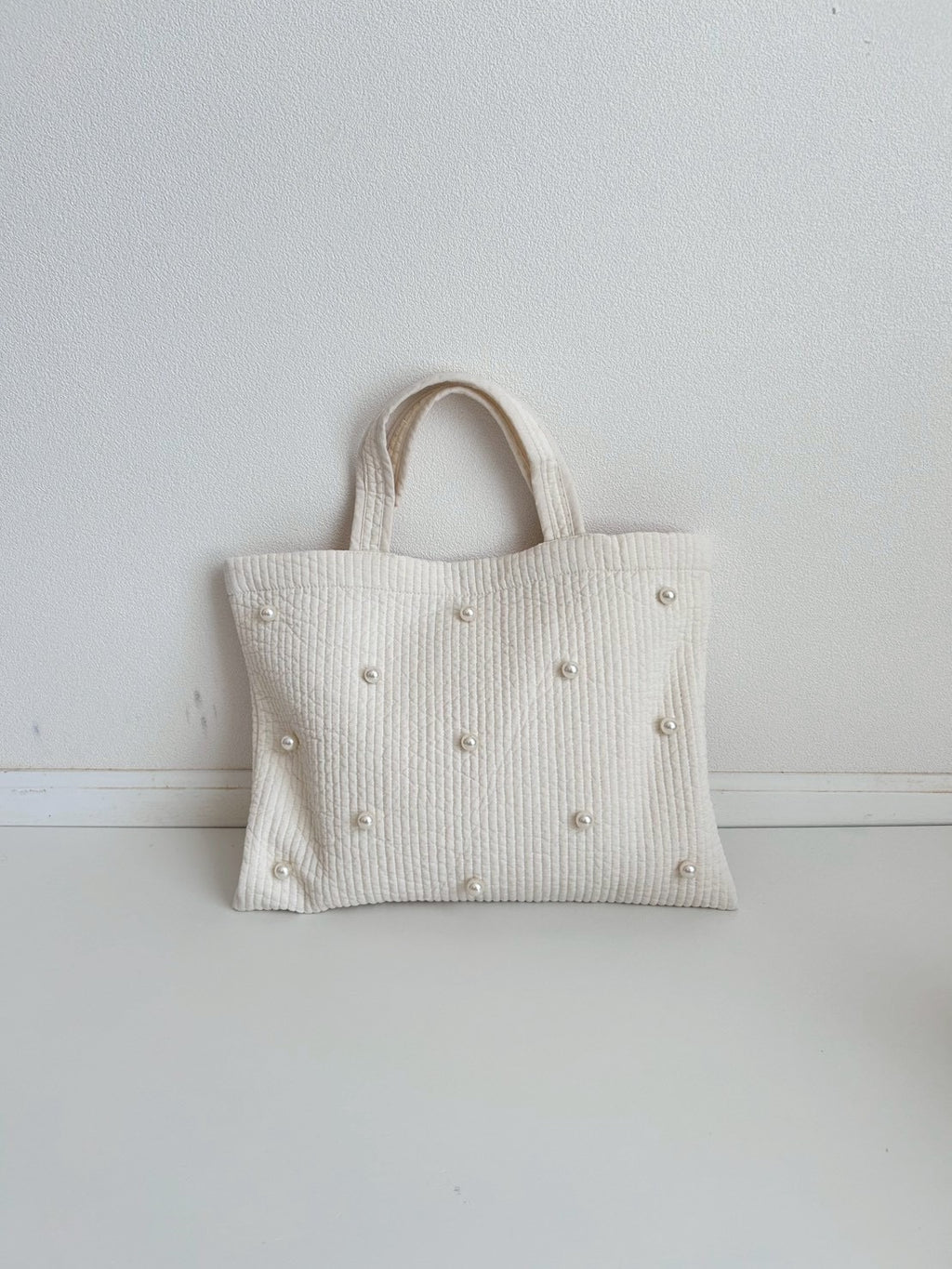 Perle nubi tote bag petit (ﾊﾟｰﾙﾄｰﾄﾌﾟﾃｨ)