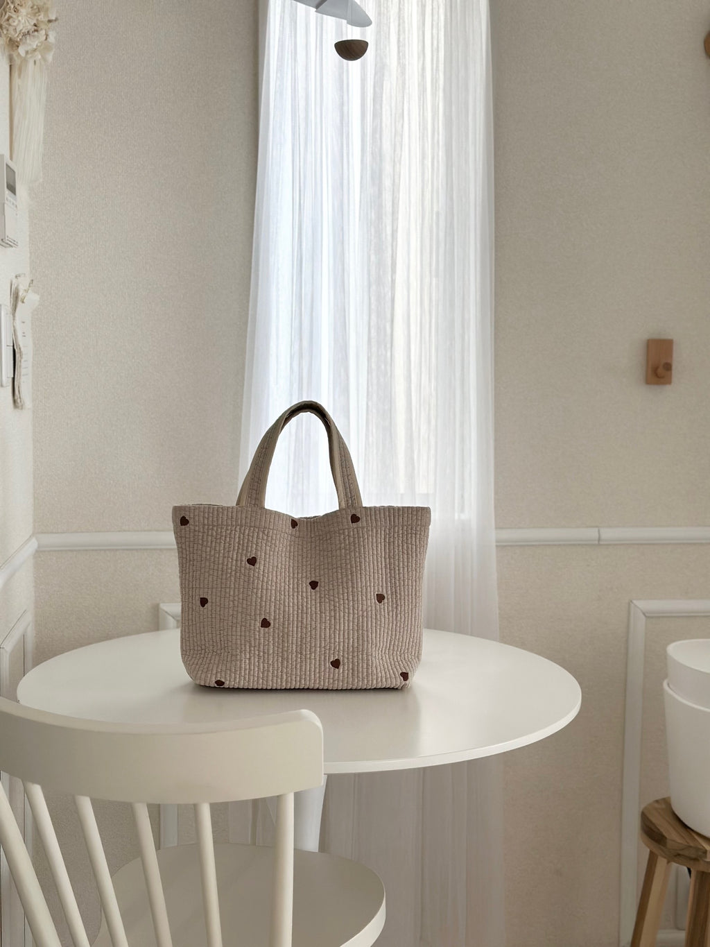 Petit heart nubi bag midi(ﾌﾟﾃｨ ﾊｰﾄﾐﾃﾞｨ)