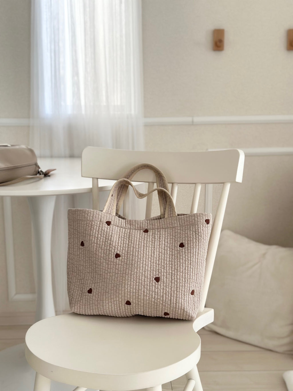 Petit heart nubi bag midi(ﾌﾟﾃｨ ﾊｰﾄﾐﾃﾞｨ)