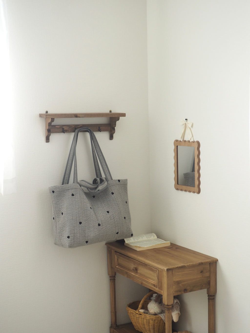 Petit heart nubi bag large(ﾌﾟﾃｨ ﾊｰﾄﾗｰｼﾞ)
