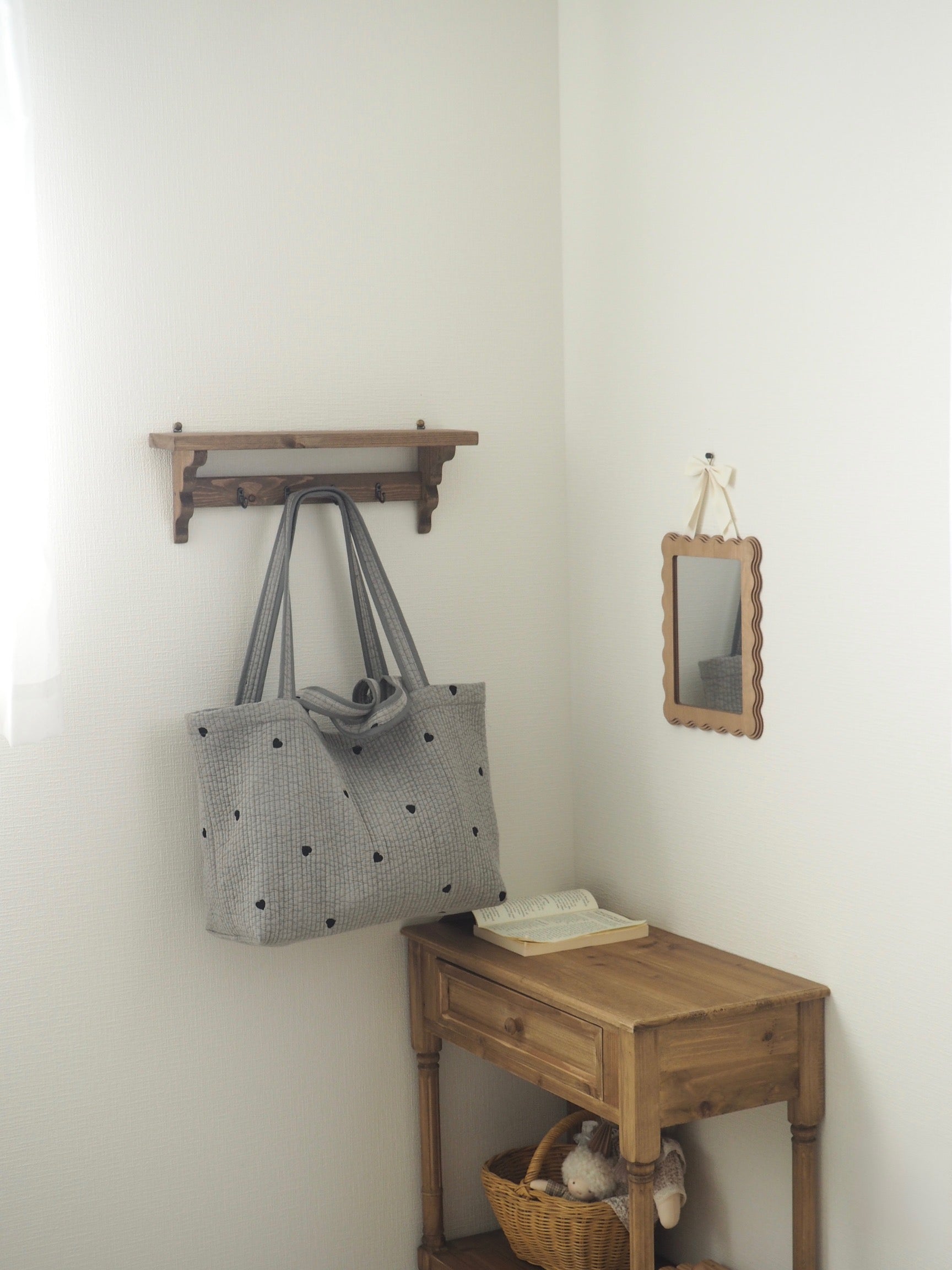 Petit heart nubi bag large(ﾌﾟﾃｨ ﾊｰﾄﾗｰｼﾞ)