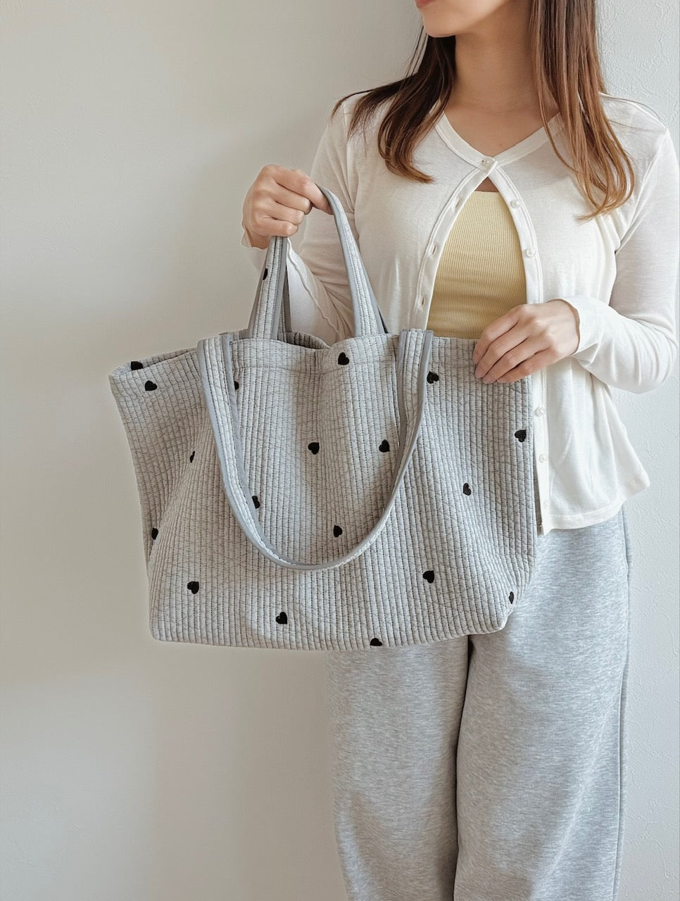 Petit heart nubi bag large(ﾌﾟﾃｨ ﾊｰﾄﾗｰｼﾞ)