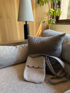 Scallop nubi shoulder bag(ｽｶﾗｯﾌﾟｼｮﾙﾀﾞｰ)