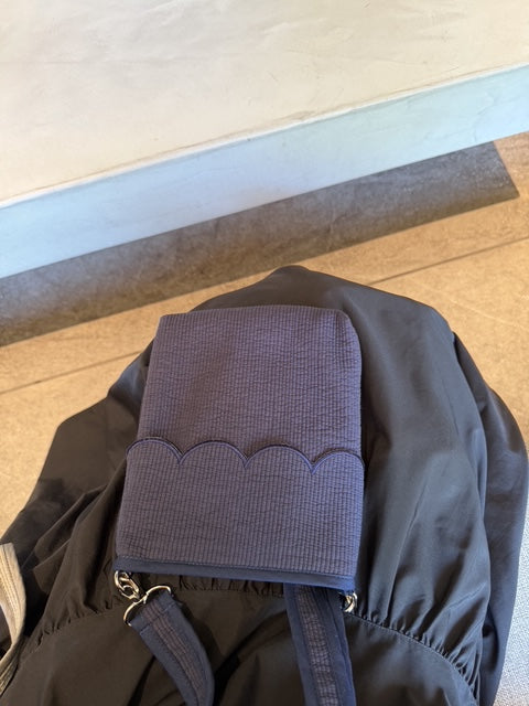 Scallop nubi shoulder bag(ｽｶﾗｯﾌﾟｼｮﾙﾀﾞｰ)
