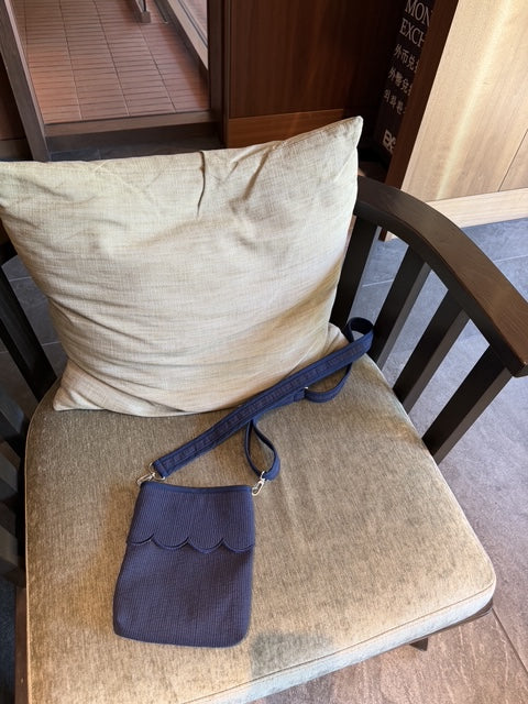 Scallop nubi shoulder bag(ｽｶﾗｯﾌﾟｼｮﾙﾀﾞｰ)
