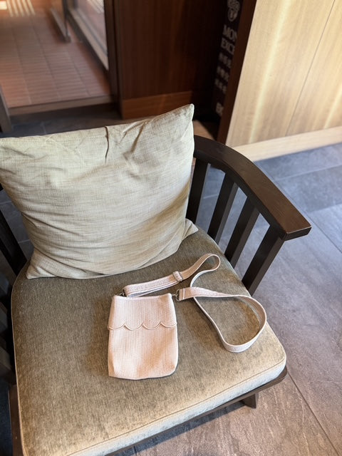 Scallop nubi shoulder bag(ｽｶﾗｯﾌﾟｼｮﾙﾀﾞｰ)