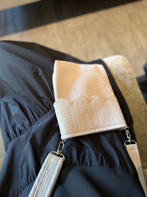 Scallop nubi shoulder bag(ｽｶﾗｯﾌﾟｼｮﾙﾀﾞｰ)