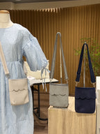 Scallop nubi shoulder bag(ｽｶﾗｯﾌﾟｼｮﾙﾀﾞｰ)